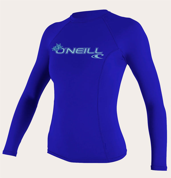 O'Neill Basic Skins L/S Crew Rashguard - Women's