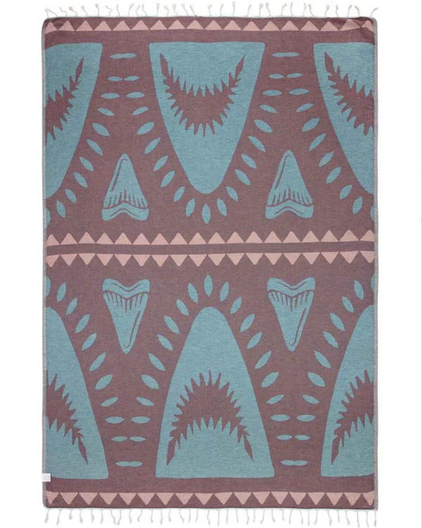 Sand Cloud Sharkstooth Beach Towel - 2024