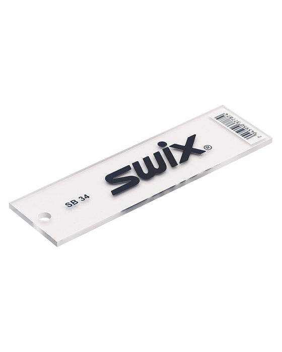 Swix Plexi Scraper Ski + Snowboard 4mm Blister - 2025