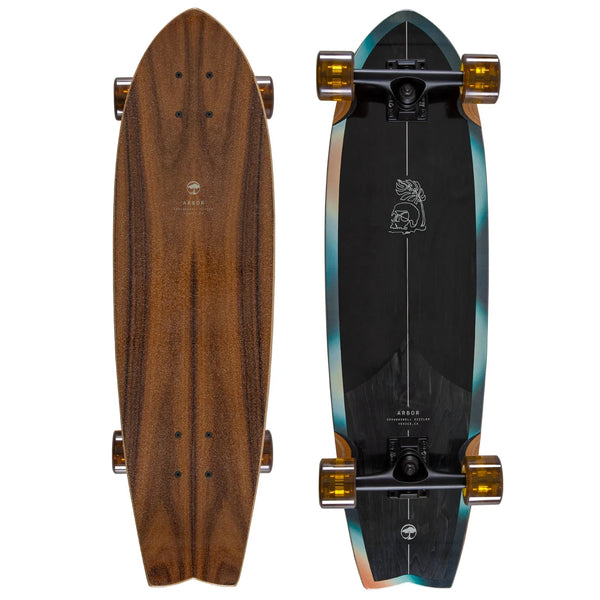 Arbor Sizzler Groundswell Complete Longboard - 2024