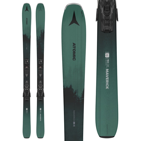 Atomic Maverick 86 C Skis + M 10 GW Bindings - Men's - 2025