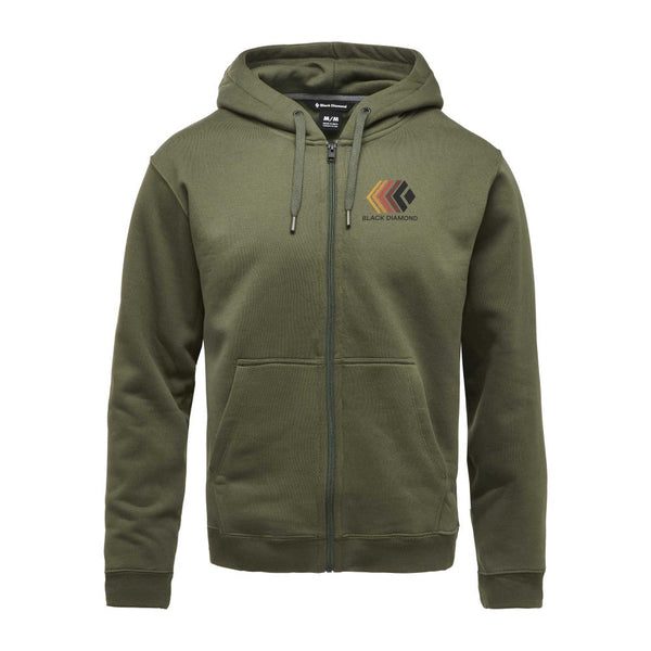 Black Diamond Faded Full Zip Hoody - Men's