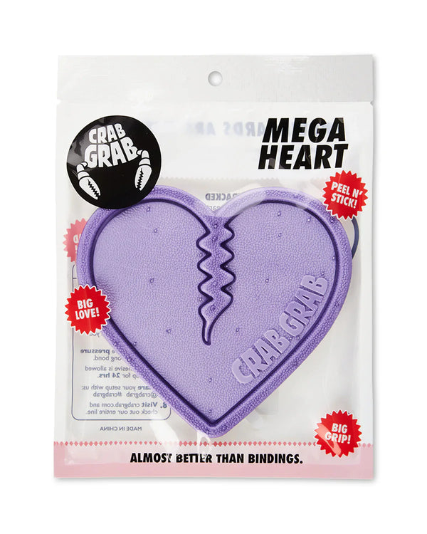 Crab Grab Mega Hearts Stomp Pad for Snowboarding