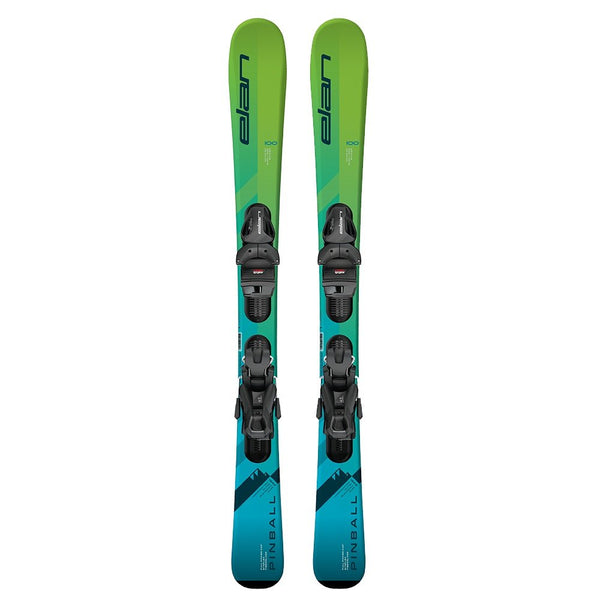 Elan Pinball Team Skis + Bindings - Youth - 2025