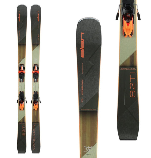 Elan Wingman 82 Ti Skis + ELX 11.0 Bindings - Men's - 2025