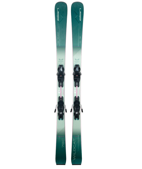 Elan Wildcat 78 C Skis + EL 9.0 Bindings - Women's - 2025