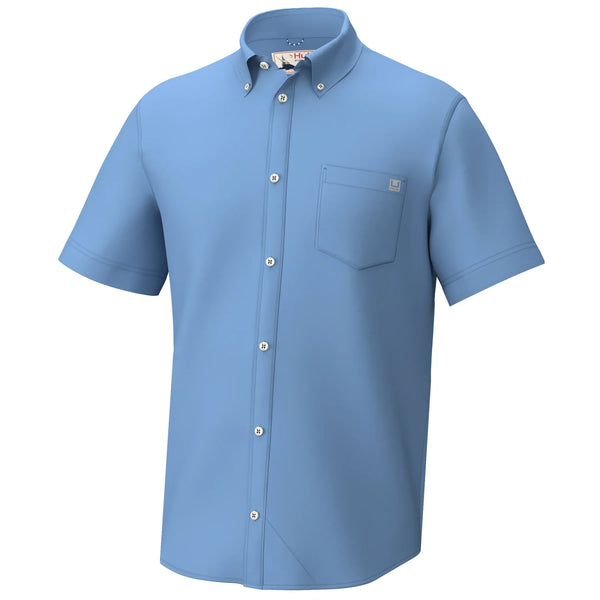 Huk Kona Button Down Short Sleeve Shirt - Men's