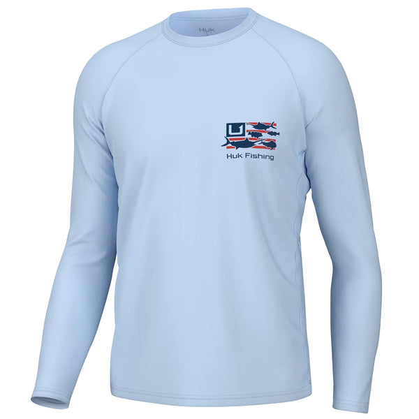 Huk Trophy Flag Pursuit Performance Shirt - Men's