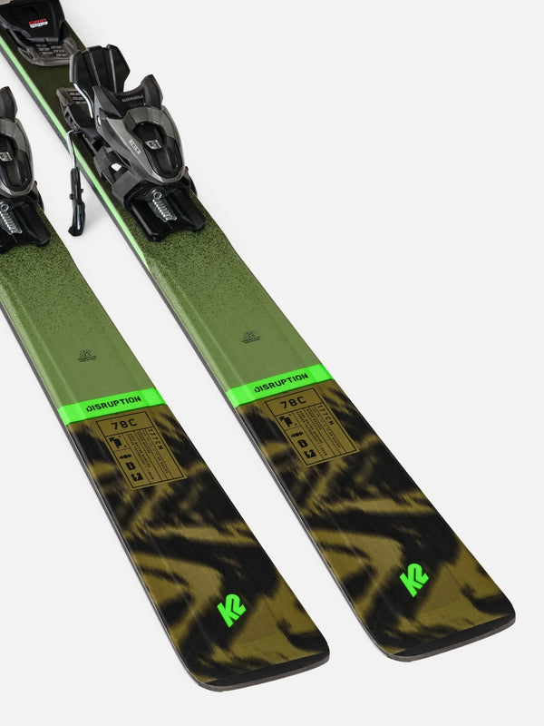 K2 Disruption 78C Skis + M3 11 Bindings - Men's - 2025