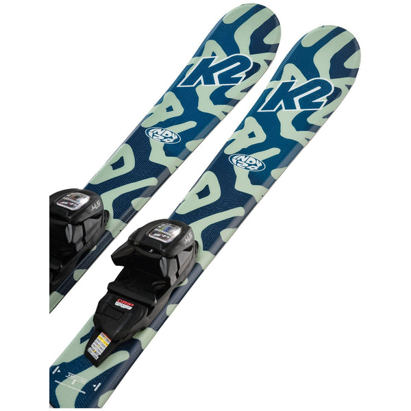 K2 Indy Jr Skis + FDT Bindings - 2025 - Boys