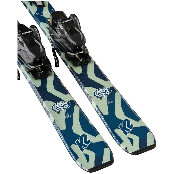 K2 Indy Jr Skis + FDT Bindings - 2025 - Boys