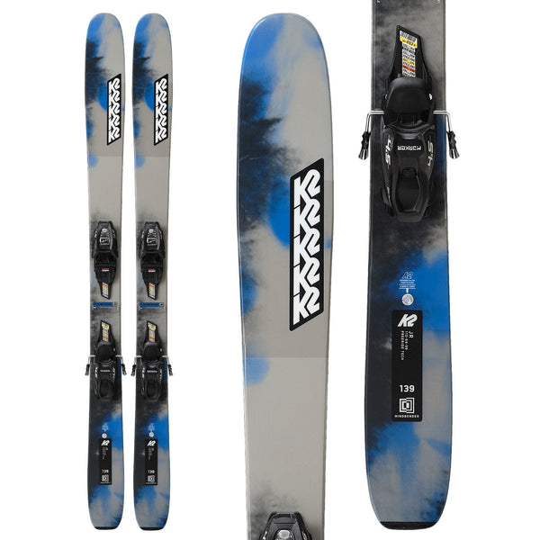 K2 Mindbender Jr Skis + FDT Bindings - 2025 - Kids