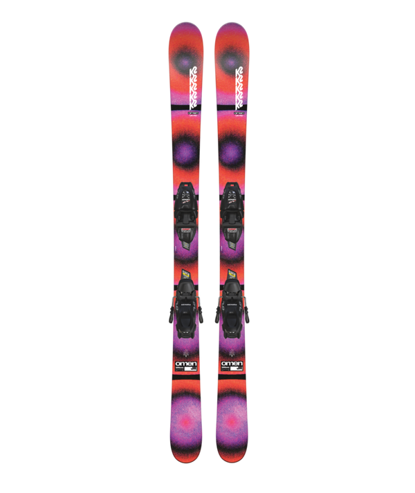 K2 Omen Jr Skis + FDT Bindings - 2025 - Kids