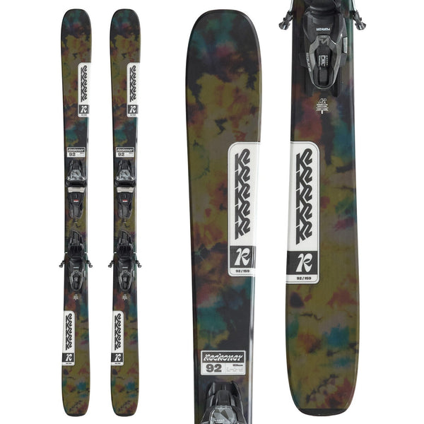 K2 Reckoner 92 Skis + Marker Squire 10 Bindings - 2025 - Men's