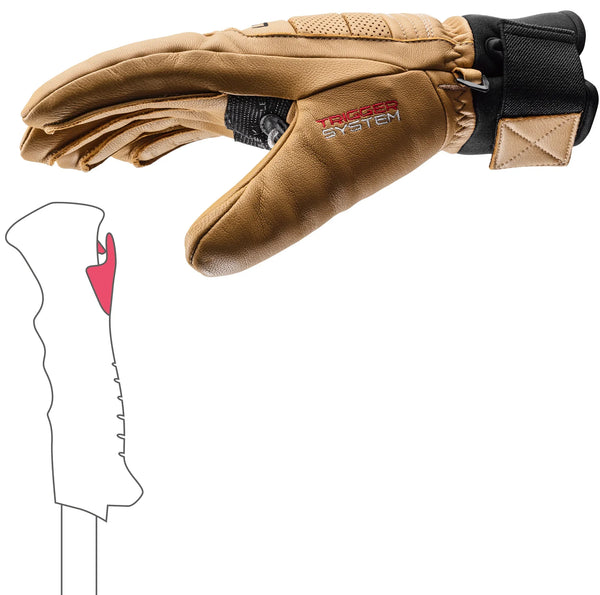 Leki Copper 3D Pro Ski Gloves - Men's