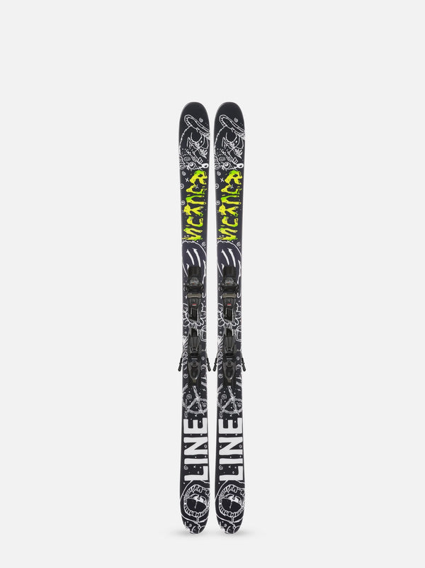 Line Ruckus Skis + Squire 10 Bindings - Youth - 2025