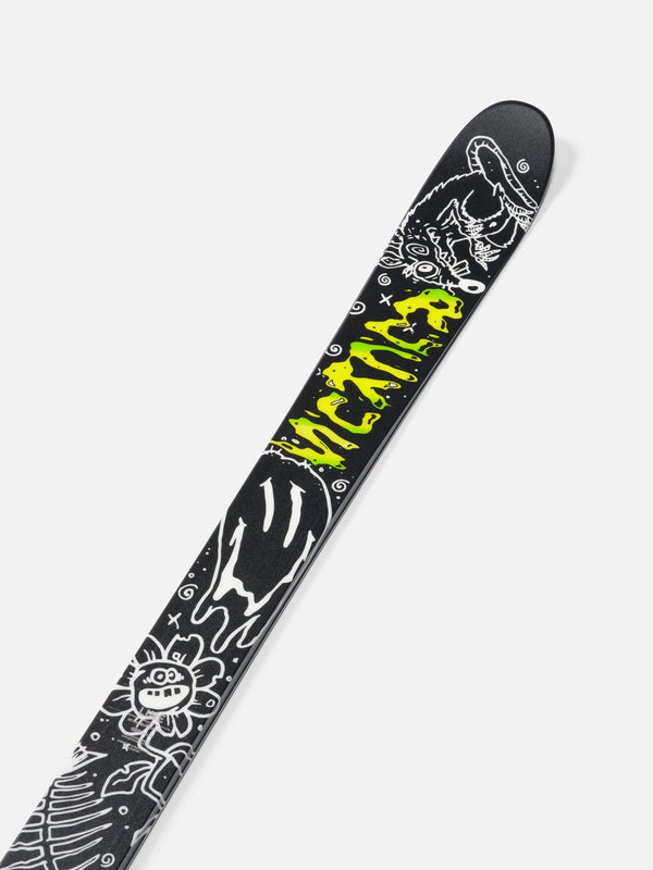 Line Ruckus Skis + Squire 10 Bindings - Youth - 2025