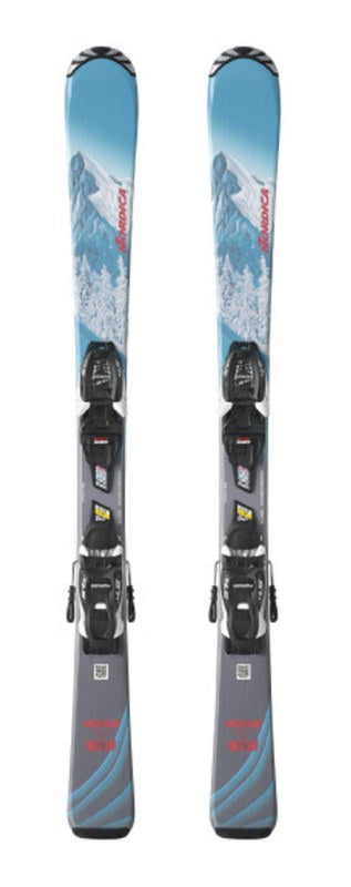 Nordica Team AM Skis + Bindings - 2025 - Girls