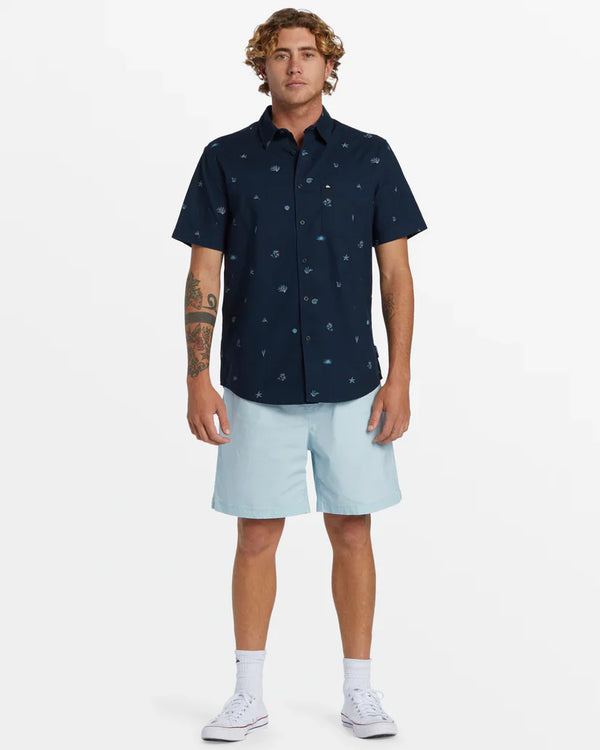 Quiksilver Apero Classic Short Sleeve Shirt - Men's