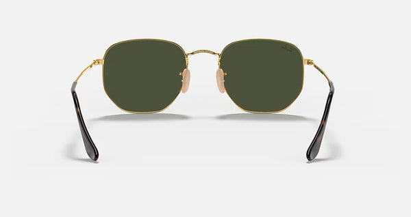 Ray Ban Hexagonal Flat Lens Sunglasses - 2024