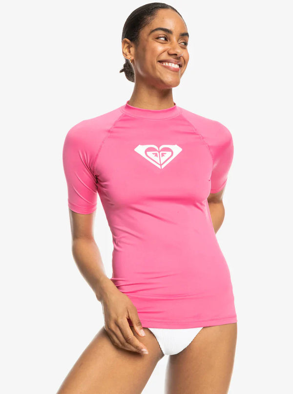 Roxy Whole Hearted Short Sleeve Rashguard - Women's