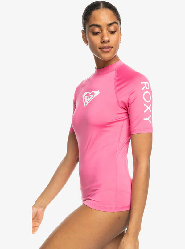 Roxy Whole Hearted Short Sleeve Rashguard - Women's