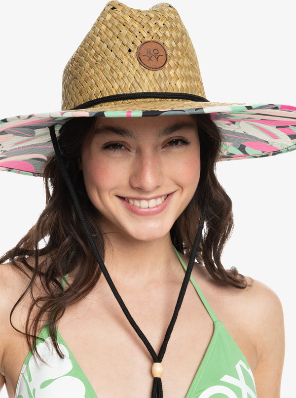 Roxy Pina To My Colada Printed Sun Hat - Women's