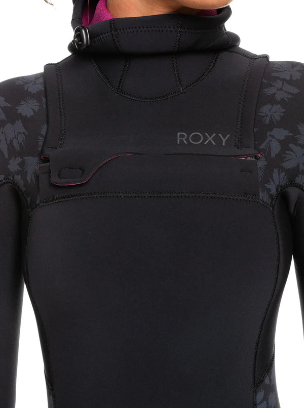 Roxy 5/4/3mm Swell Series Hooded Chest Zip Wetsuit - Women's