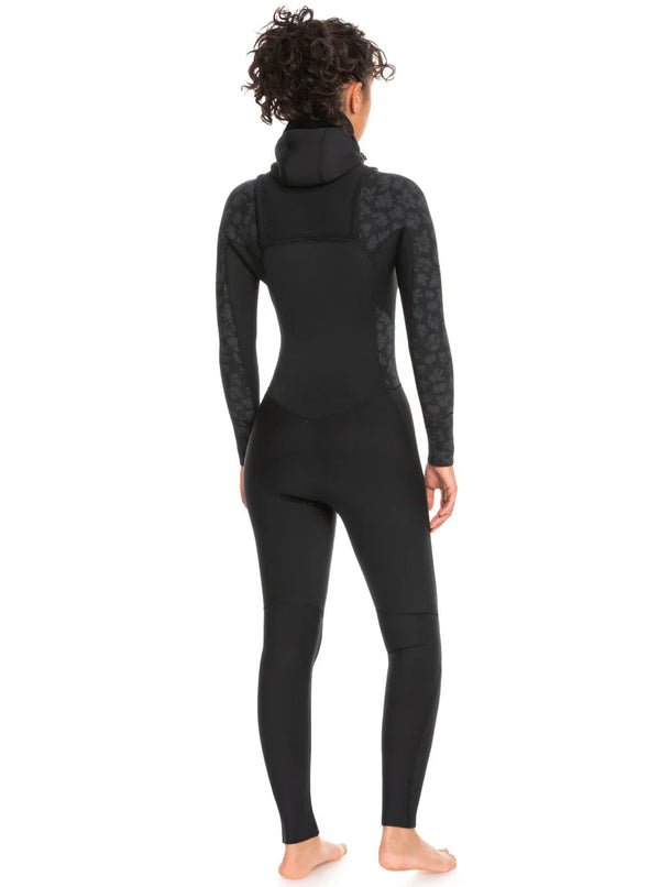 Roxy 5/4/3mm Swell Series Hooded Chest Zip Wetsuit - Women's