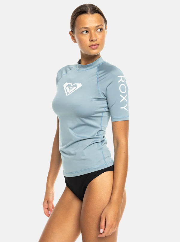 Roxy Whole Hearted Short Sleeve Rashguard - Women's