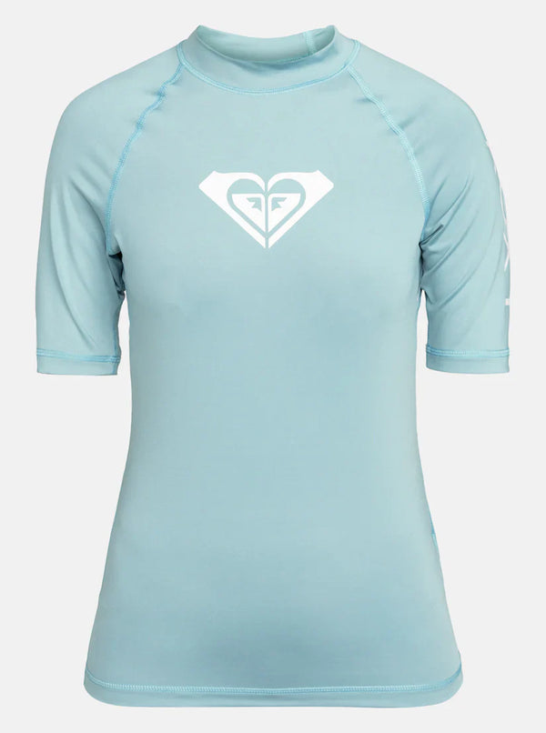 Roxy Whole Hearted Short Sleeve Rashguard - Women's