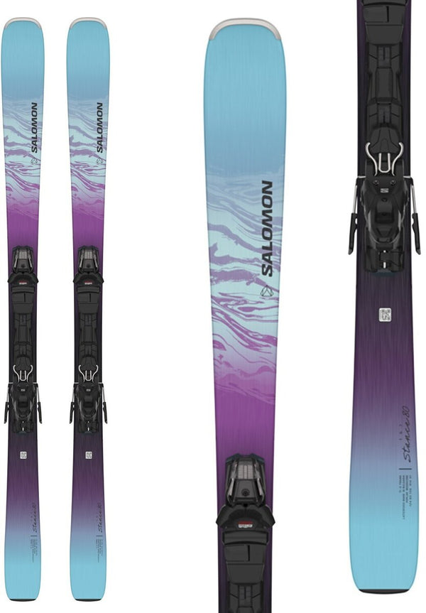 Salomon Stance 80 Skis + M10 Bindings - 2025 - Women's