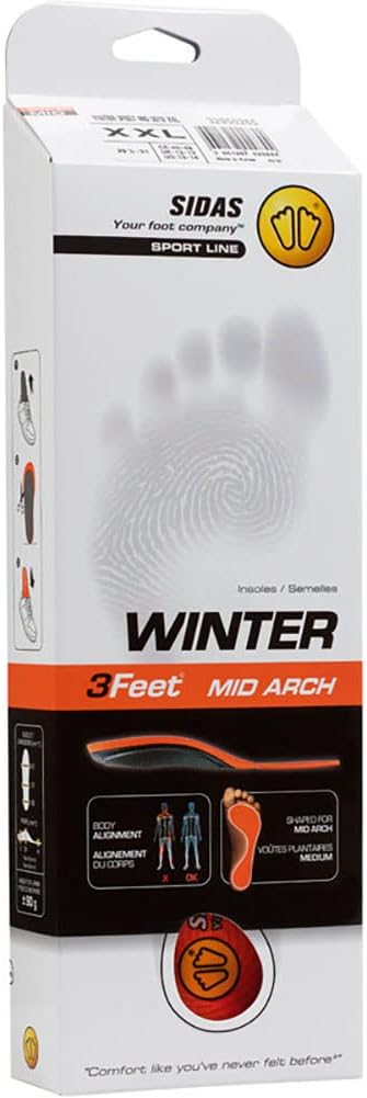 Sidas 3Feet Winter Insoles - Mid