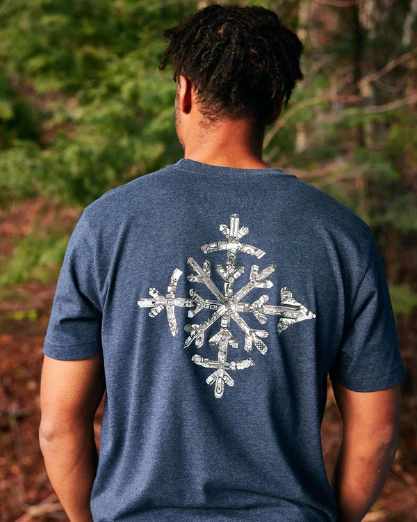 Ski The East Flurry Tee Shirt - Men's