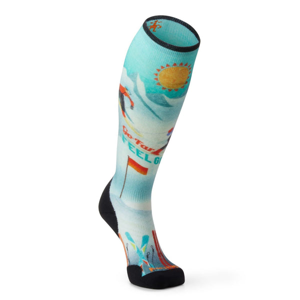 Smartwool Ski Targeted Cushion Snow Bunny Print Socks - Women's