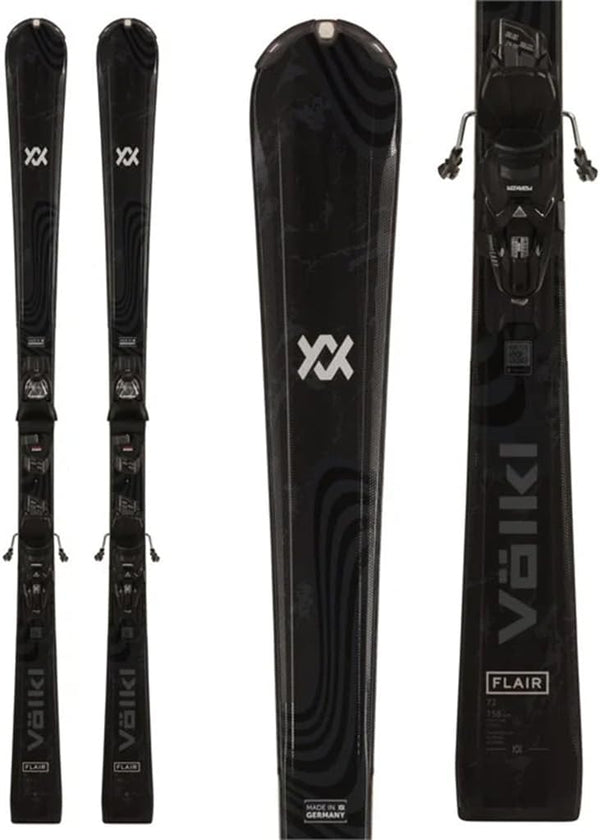 Volkl Flair 7.2 Skis + vMotion 10 GW Bindings 2025 - Women's