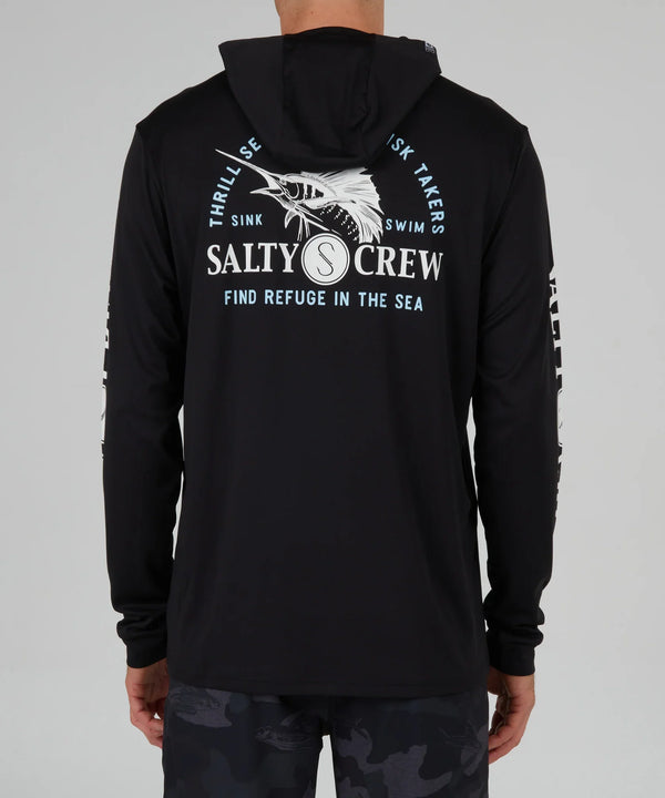 Salty Crew Yacht Club Hood Sunshirt - Men's