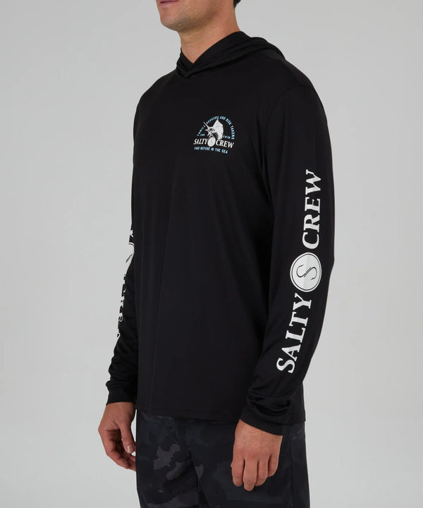 Salty Crew Yacht Club Hood Sunshirt - Men's