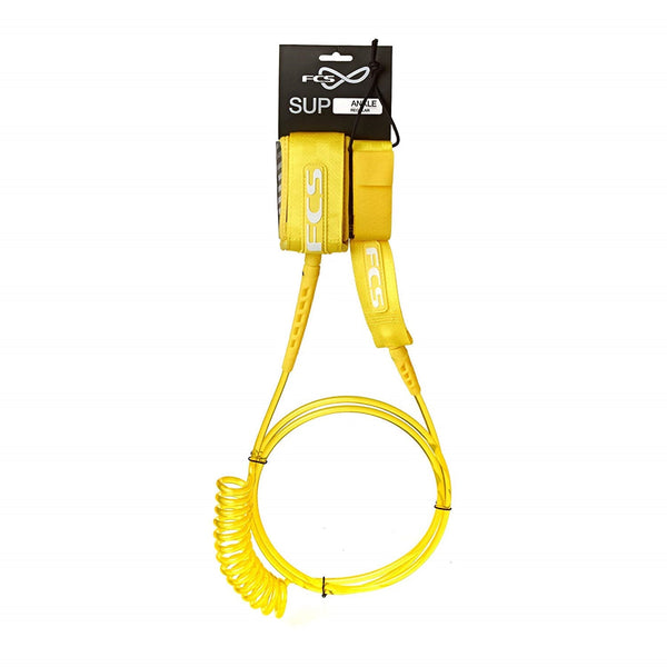 FCS SUP Regular Ankle Surf Leash - 10'