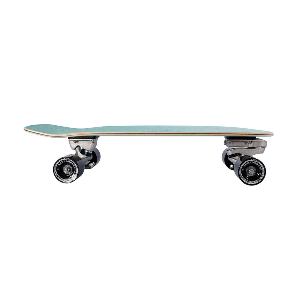 CARVER Super Surfer Complete Skateboard w/ CX Raw AQUA BLUE