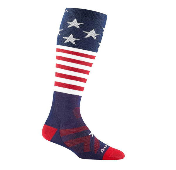 Darn Tough Captain Stripes Over The Calf Light Socks 3801 - Kids