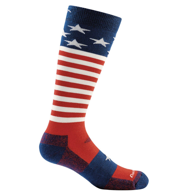 Darn Tough Captain Stripes Over The Calf Light Socks 1846 - Kids