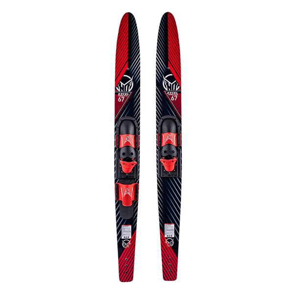 HO Excel Combo Water Skis w/Bindings - 2022