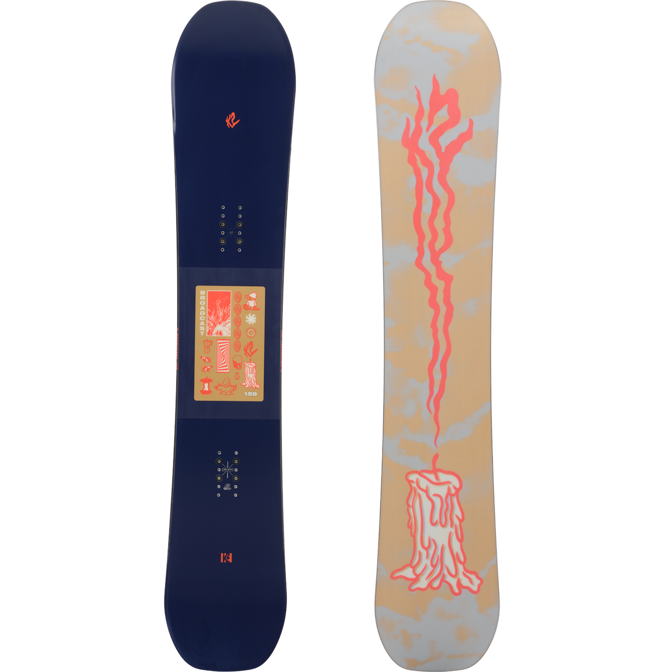 K2 Broadcast Snowboard 2024 Men's Arlberg Ski & Surf