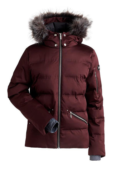 Nils Kitzbuhel Petite Insulated Ski Jacket with Faux Fur (Women's)