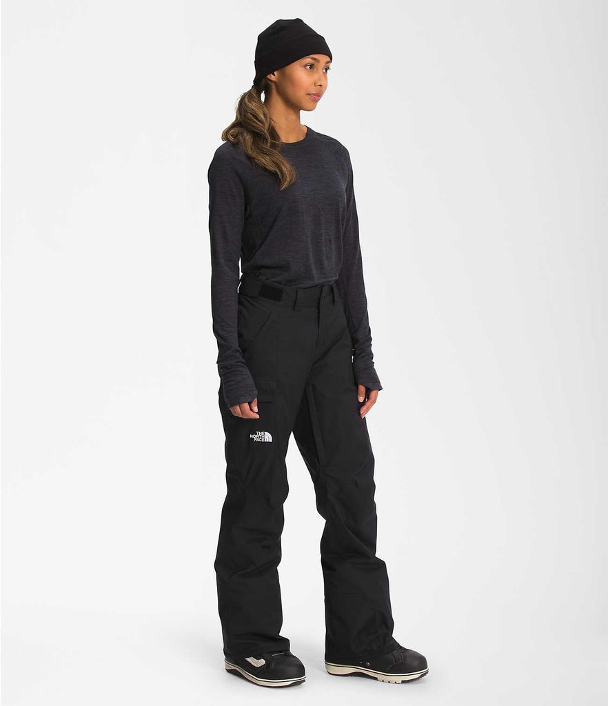 The North Face Hyvent Womens Ski Pants Snowboard Soft-shell Black