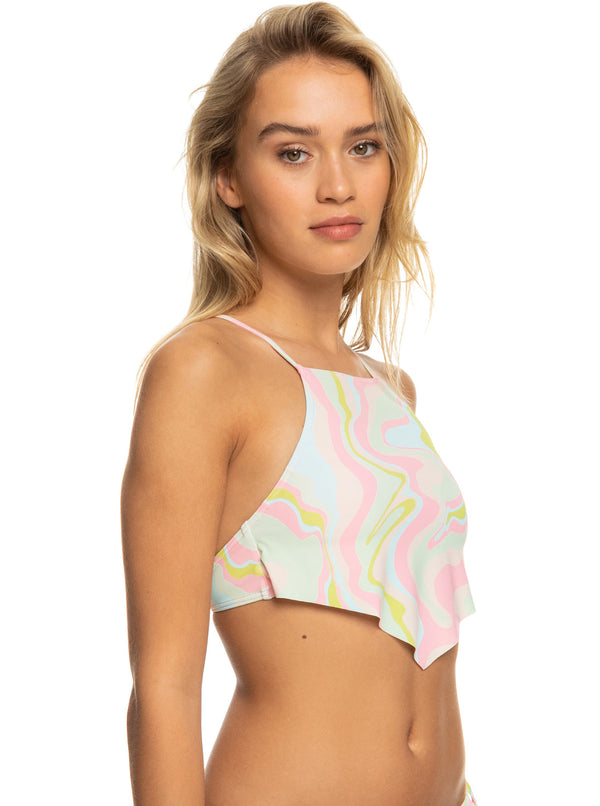 Roxy Tropics Hype Crop Bikini Top - Women's