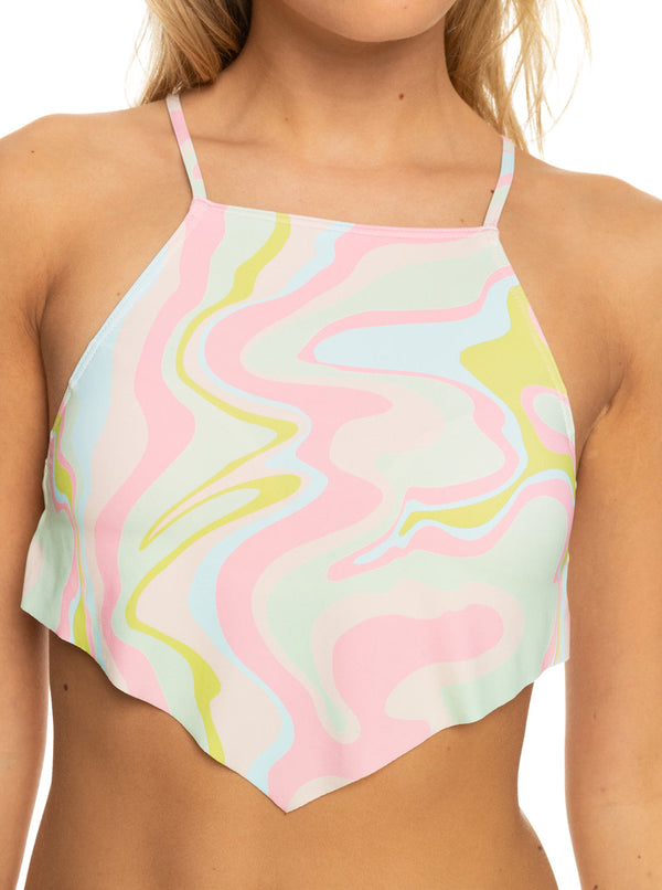 Roxy Tropics Hype Crop Bikini Top - Women's