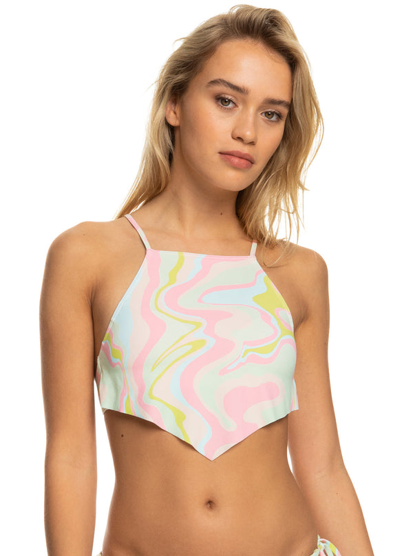 Roxy Tropics Hype Crop Bikini Top - Women's