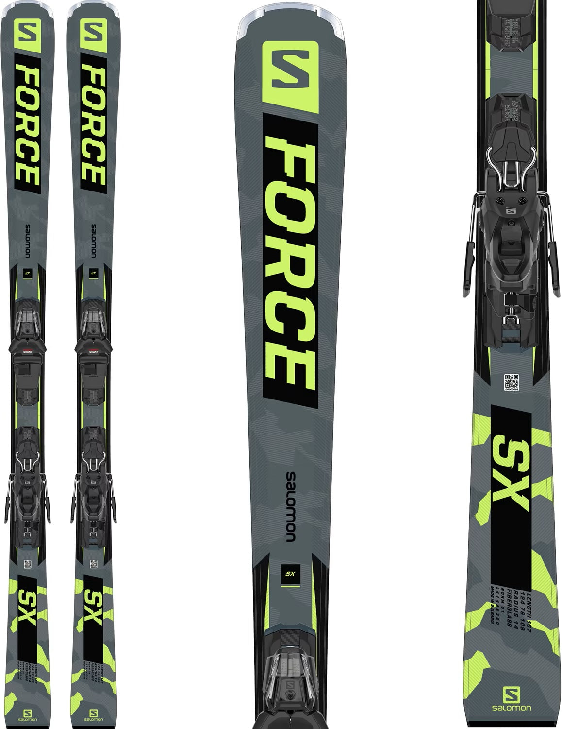 scheerapparaat brand favoriete Salomon S/Force SX Skis + M10 Bindings - 2023 - Men's – Arlberg Ski & Surf